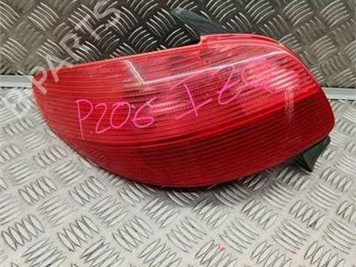 Used Left taillight Left taillight PEUGEOT 206 Hatchback (2A/C) 1.9 D (69 hp) 39997289 39997289