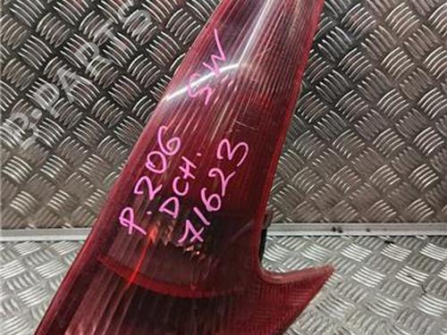 Used Right taillight Right taillight PEUGEOT 206 SW (2E/K) 2.0 HDi (90 hp) 33836643 33836643