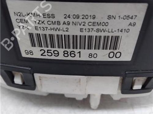 Instrument cluster PEUGEOT 208 I (CA_, CC_) 1.2 PureTech 82 | BP18389566C47 