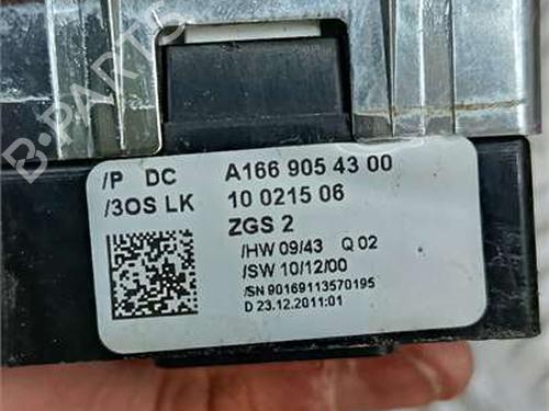 Left front window switch MERCEDES-BENZ M-CLASS (W166) ML 350 BlueTEC 4-matic (166.024, 166.023) | BP37186135I27 - Image 3