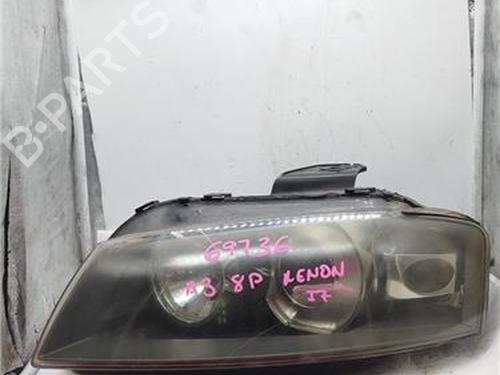 Venstre forlygte AUDI A3 (8P1) 2.0 TDI 16V (140 hp) 29017484