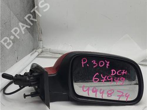 Used Right mirror PEUGEOT 307 (3A/C) 2.0 HDi 90 (90 hp) 23187681