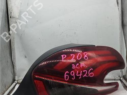 Used Right taillight PEUGEOT 208 I (CA_, CC_) 1.6 HDi / BlueHDi 75 (75 hp) 27580864