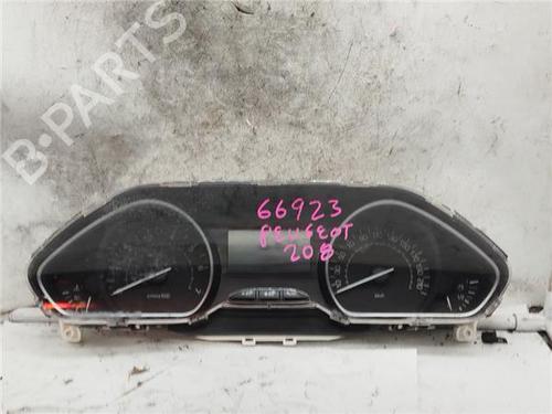 Used Instrument cluster PEUGEOT 208 I (CA_, CC_) 1.2 PureTech 82 (82 hp) 22400902