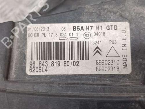 Left headlight CITROËN C4 I (LC_) 1.6 HDi | BP37862911C28 - Image 3