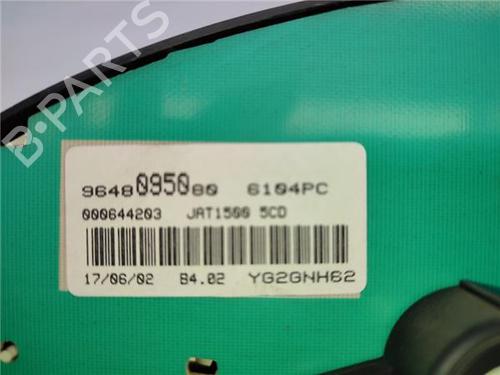 Instrument cluster PEUGEOT 206 SW (2E/K) 2.0 HDi | BP18390027C47 