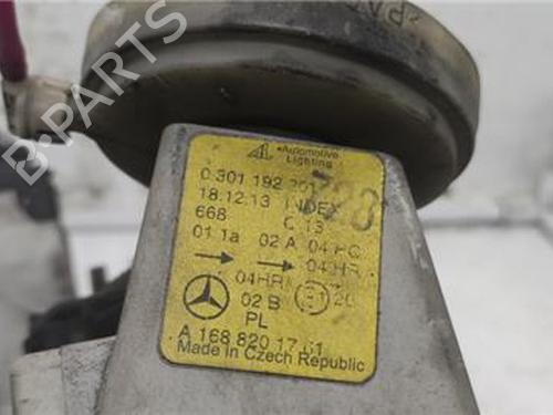 Left headlight MERCEDES-BENZ A-CLASS (W168) A 170 CDI (168.009, 168.109) | BP19701097C28 