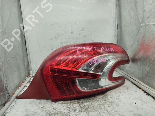 Used Right taillight PEUGEOT 208 I (CA_, CC_) 1.2 PureTech 82 (82 hp) 19932162