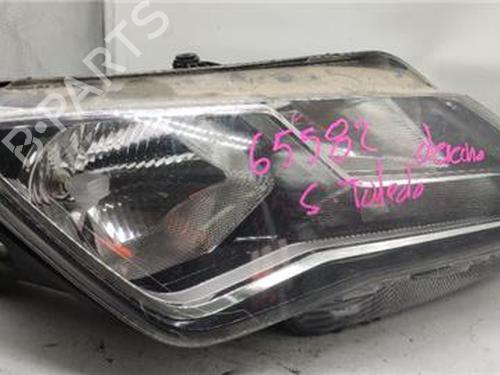 Used Right headlight SEAT TOLEDO IV (KG3) 1.2 TSI (90 hp) 18380493