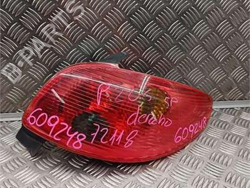 Used Right taillight Right taillight PEUGEOT 206 Hatchback (2A/C) 2.0 HDI 90 (90 hp) 36444848 36444848
