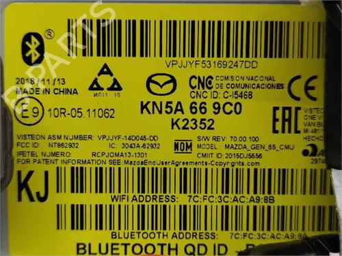 Radio MAZDA CX-5 (KF) 2.0 | BP38313436E6 - Image 4