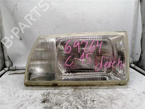 Used Right headlight CITROËN C15 Box Body/MPV (VD_) 1.9 D (60 hp) 27306799
