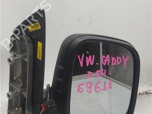 Ryggespeil høyre VW CADDY III Box Body/MPV (2KA, 2KH, 2CA, 2CH) 1.6 TDI (102 hp) 28082047