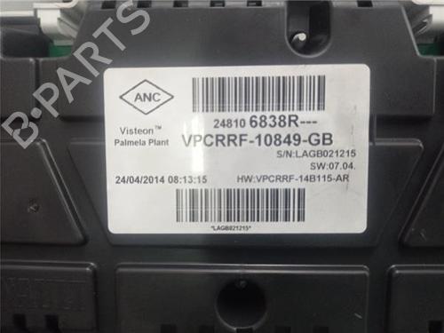 Instrument cluster RENAULT CLIO III (BR0/1, CR0/1) 1.2 16V | BP18388011C47 