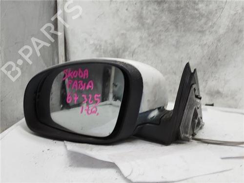 Used Left mirror SKODA FABIA II (542) 1.2 12V (60 hp) 21062183