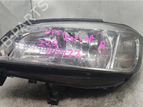 Used Left headlight OPEL ZAFIRA A MPV (T98) 2.0 DI 16V (F75) (82 hp) 18380249