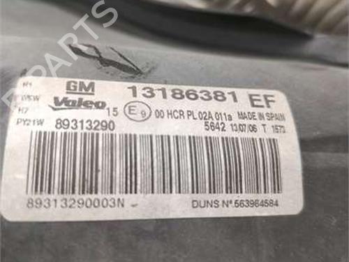 Left headlight OPEL CORSA C (X01) 1.2 Twinport (F08, F68) | BP35798058C28 - Image 3