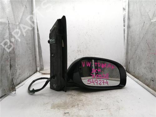 Used Right mirror VW TOURAN (1T1, 1T2) 2.0 TDI 16V (140 hp) 29551236