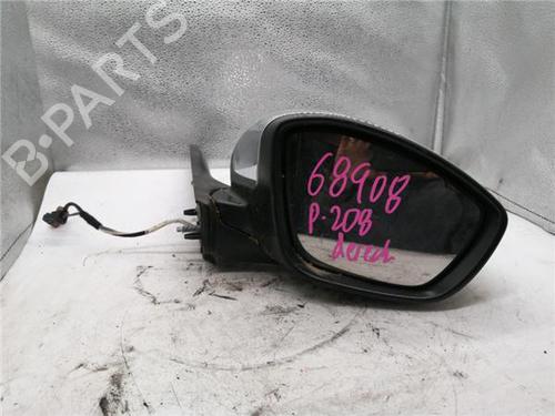 Used Right mirror PEUGEOT 208 I (CA_, CC_) 1.2 VTI 82 (82 hp) 26511806