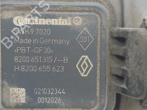 Mass air flow sensor RENAULT KANGOO / GRAND KANGOO II (KW0/1_) 1.5 dCi 90 (KW05, KW08, KW0G, KW11) | BP28082058M95 