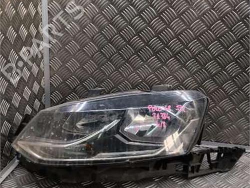 Used Left headlight Left headlight VW POLO V (6R1, 6C1) 1.4 TDI (90 hp) 39906110 39906110