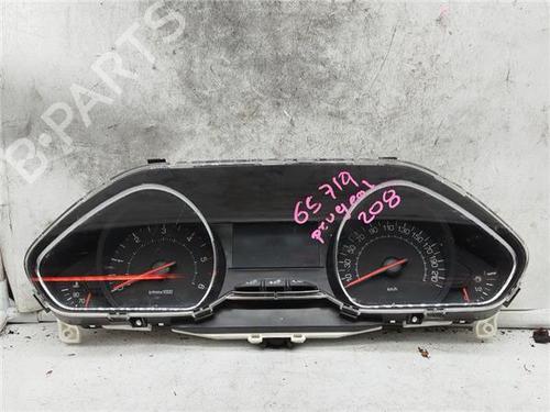 Used Instrument cluster PEUGEOT 208 I (CA_, CC_) 1.4 HDi (68 hp) 22423878