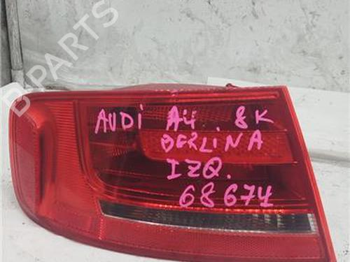 Used Left taillight AUDI A4 B8 (8K2) 2.0 TDI (143 hp) 25451360