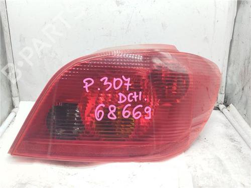 Used Right taillight PEUGEOT 307 (3A/C) 1.6 16V (109 hp) 25349389