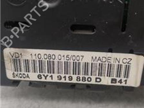 Instrument cluster SKODA FABIA I (6Y2) 1.9 TDI | BP18391559C47 