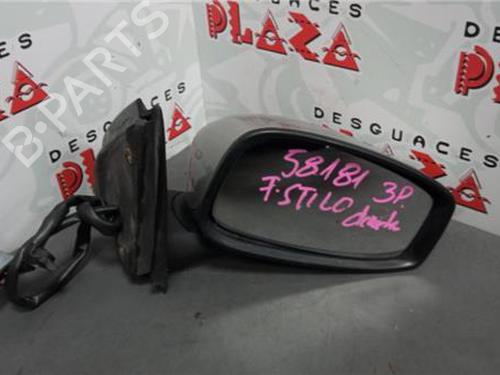 Retrovisor derecho FIAT STILO (192_) 1.9 JTD (192_XF1A) (80 hp) 18388971