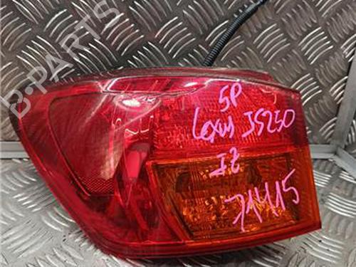 Used Left taillight Left taillight LEXUS IS II (_E2_) 250 (GSE20) (208 hp) 33188553 33188553
