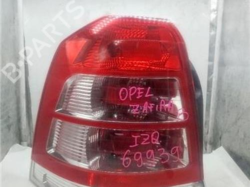 Used Left taillight OPEL ZAFIRA B Box Body/MPV (A05) 1.9 CDTI VAN (M75) (120 hp) 29345296