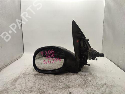 Used Left mirror PEUGEOT 206 Hatchback (2A/C) 1.9 D (69 hp) 18549989