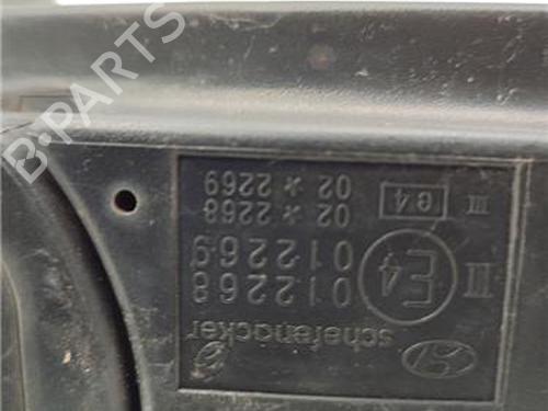 Right mirror HYUNDAI TUCSON (JM) 2.0 CRDi | BP26462746C27 