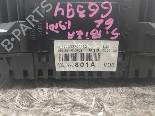 Instrument cluster SEAT IBIZA III (6L1) 1.9 SDI | BP19271201C47 