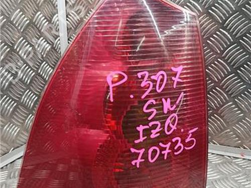 Used Left taillight PEUGEOT 307 SW (3H) 1.6 HDI 110 (109 hp) 31162724