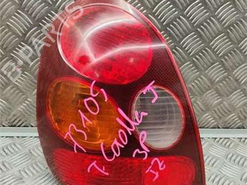 Used Left taillight Left taillight TOYOTA COROLLA (_E11_) 1.4 16V (ZZE111_, ZZE111R) (97 hp) 39997305 39997305