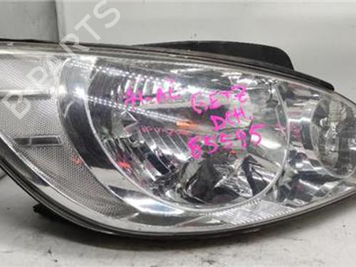 Used Right headlight HYUNDAI GETZ (TB) 1.5 CRDi (88 hp) 18380550