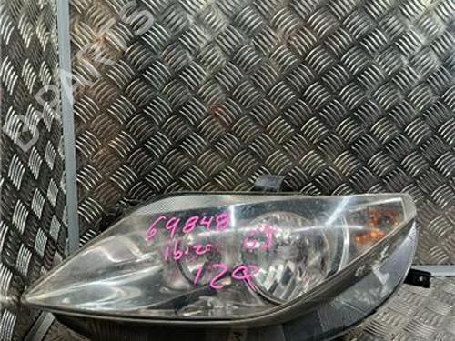 Used Left headlight SEAT IBIZA IV (6J5, 6P1) 1.6 TDI (105 hp) 30291591