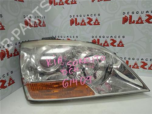 Used Right headlight KIA SORENTO I (JC) 2.5 CRDi (163 hp) 18378279