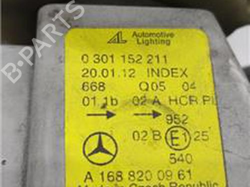 Left headlight MERCEDES-BENZ A-CLASS (W168) A 170 CDI (168.008) | BP18003661C28 