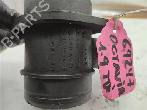 Mass air flow sensor SKODA OCTAVIA II (1Z3) 1.9 TDI | BP30164440M95 