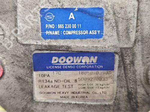 AC compressor SSANGYONG RODIUS I 2.7 Xdi | BP38788676M34 - Image 5