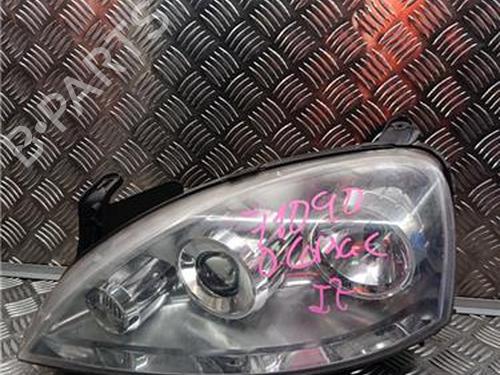 Used Left headlight OPEL CORSA C (X01) 1.3 CDTI (F08, F68) (70 hp) 32129858