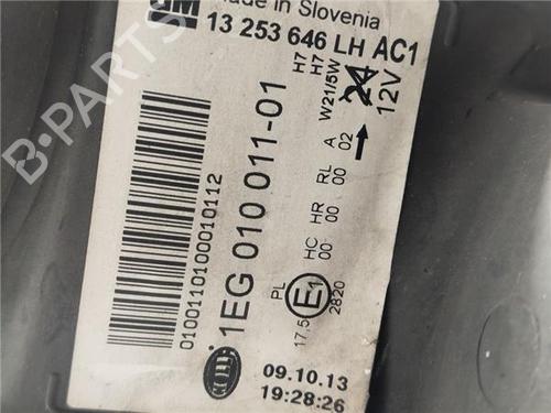 Left headlight OPEL ASTRA J (P10) 1.7 CDTI (68) | BP26404486C28 - Image 4