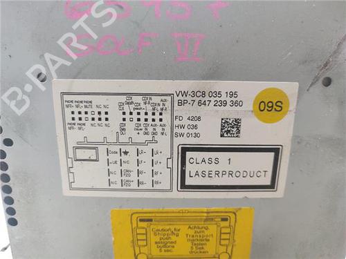 Radio VW GOLF VI (5K1) 2.0 TDI | BP22375511E6