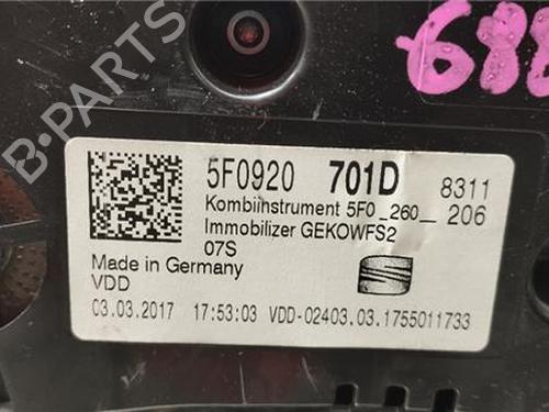 Instrument cluster SEAT LEON ST (5F8) 2.0 TDI | BP29929511C47