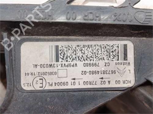 Left headlight CITROËN C3 II (SC_) 1.4 HDi 70 (SC8HZC, SC8HR0, SC8HP4) | BP37433027C28 - Image 3