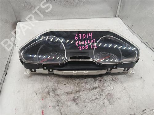 Instrument cluster PEUGEOT 208 I (CA_, CC_) 1.2 PureTech 82 | BP29468688C47