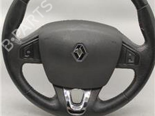Used Steering wheel RENAULT MEGANE III Hatchback (BZ0/1_, B3_) 1.5 dCi (BZ09, BZ0D, BZ1W, BZ29, BZ14) (110 hp) 18389607